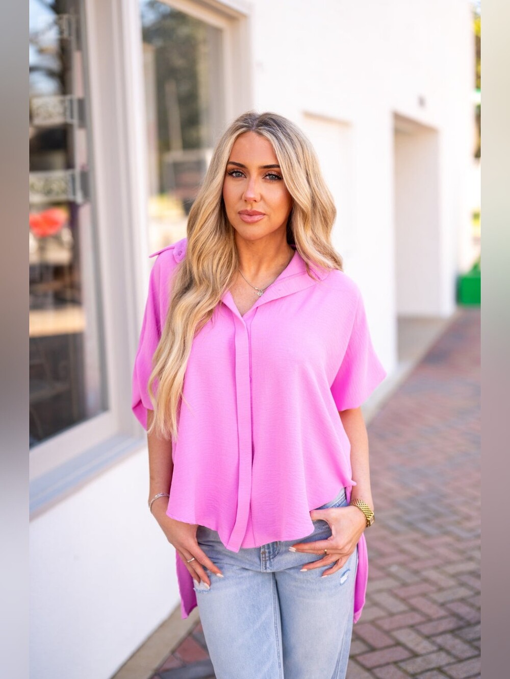 BUCKETLIST Oversized Top